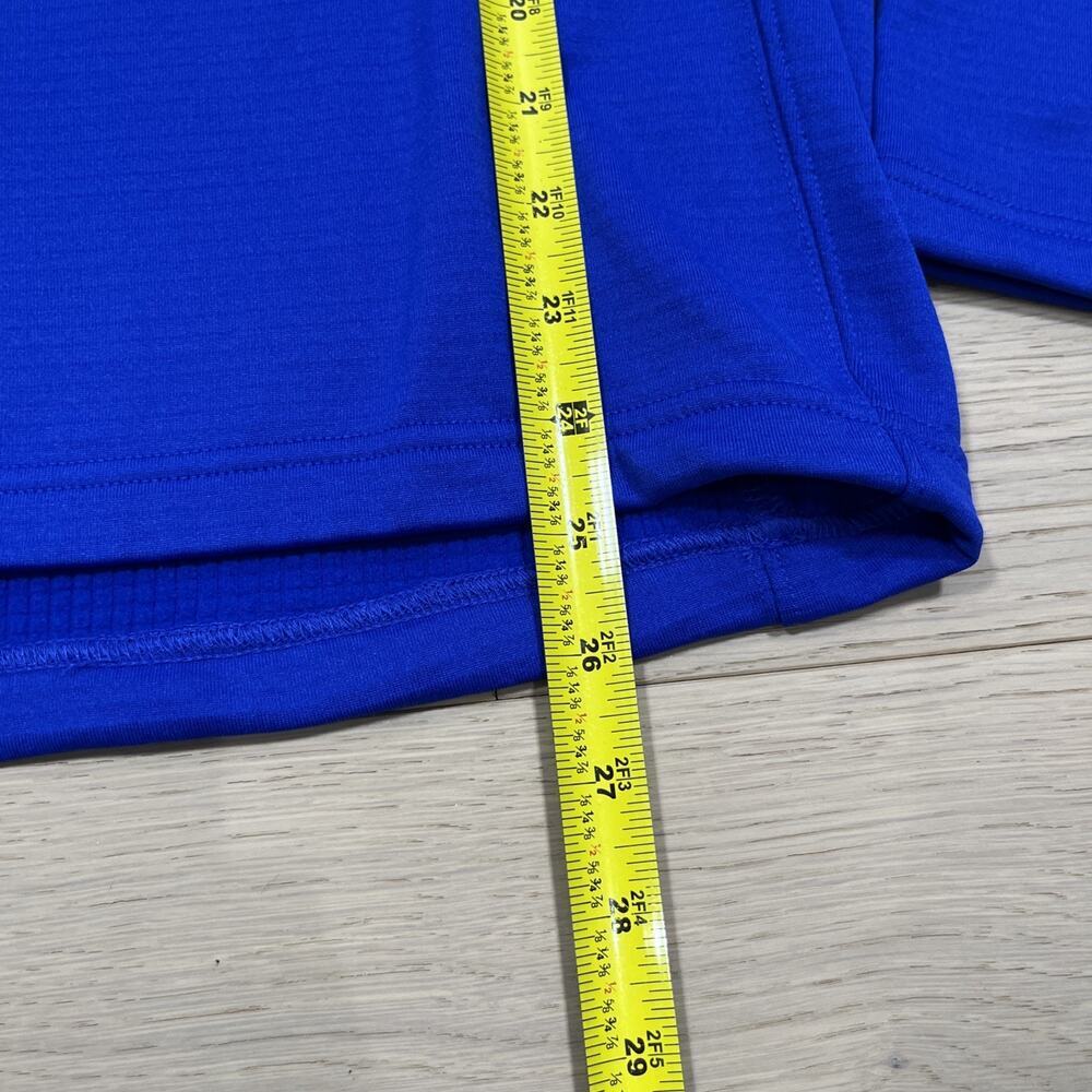 The North Face Summit 1/2 Zip Crevasse Baselayer DotKnit Pullover Mens TNF Blue - Picture 7 of 12